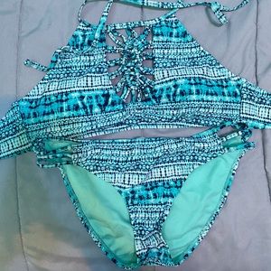 Teal Swimsuit Set :)))